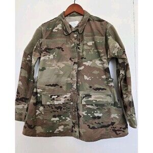 US Military Improved Coat Womens S Maternity Utility Uniform Camo Army